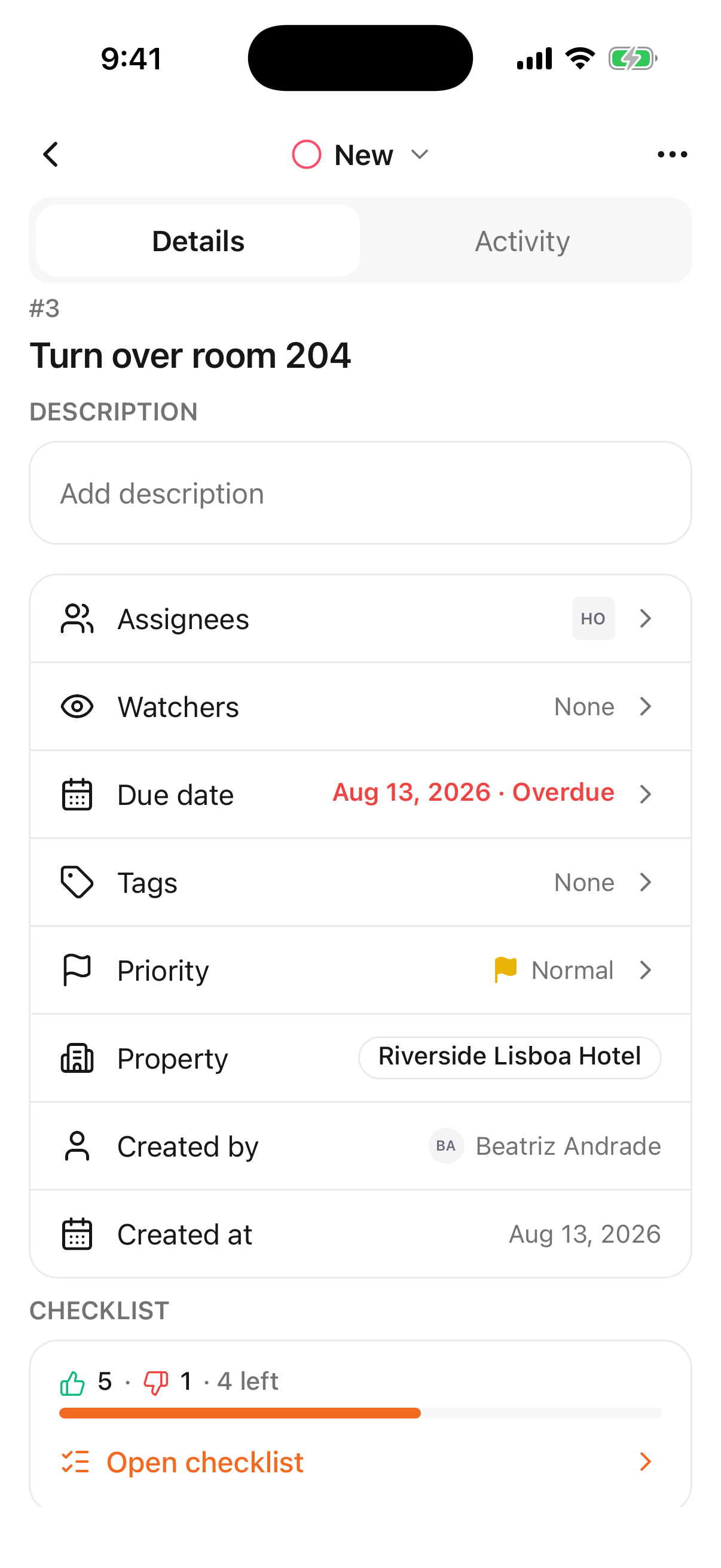 Tasks on your phone screenshot